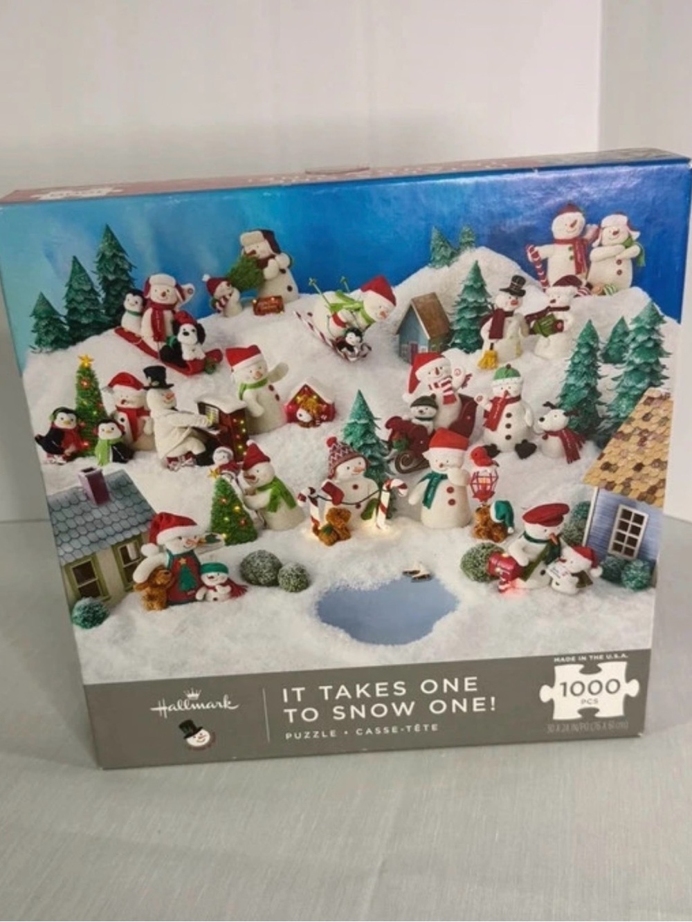 Hallmark It Takes One To Snow One 1000 Piece Christmas Jigsaw Puzzle